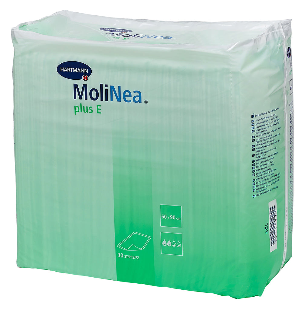 Alèse MoliNea Plus E (+E) - 40 x 60 cm (carton de 6 paquets de 30 / 6.34€ le paquet)